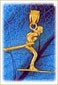 14k gold ski charms