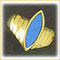 14k gold turquoise ring