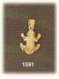 14K Gold Froggy Charm