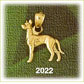 14K Gold 3D Boxer Charm