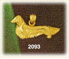 long hair dachshund charm