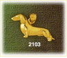 dachshund hound charm