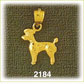 toy poodle charm