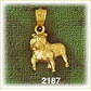 miniature bulldog charm