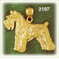 14K Gold Giant Schnauzer Charm