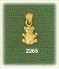 14k gold 3d teddy bear charm