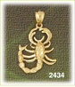 poisonous scorpion charm