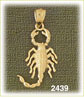 life like scorpion charm