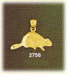 beaver profile charm