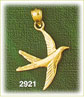 bird in flight charm