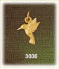 hovering hummingbird charm