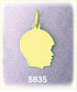 14K Gold Baby Boy Plate Charm