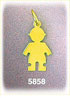 14Kt Gold Engraveable Boy Charm