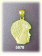 14K Gold Youth Boy Charm