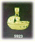 14K Gold Bassinet Charm