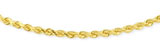 2MM 14K Gold Rope Chain