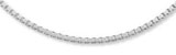 1MM 14K White Gold Box Chain
