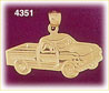 14Kt Yellow Gold Truck Transportation Charm