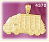14Kt Yellow Gold Truck Charm