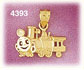 14K Yellow Gold The Little Engine That Could Charm