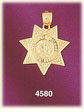 14Kt Yellow Gold California Highway Patrol Police Badge Charm