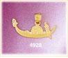 14K Yellow Gold Venetian Gondola Italian Charm