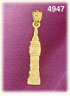 14K Yellow Gold Big Ben Westminster London England Charm 3D