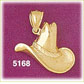 14K Yellow Gold Western Cowboy Hat Western Apparel Charm