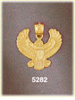 14K Yellow Gold Native American Phoenix Symbol Charm