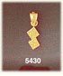 14K Yellow Gold Pair Of Winning Gambling Charm