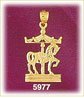 14K Gold Carousel With Horse Charm