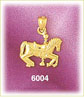 14k gold enchanting carousel horse charm