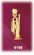 14K Gold 3D Musical Trumpet Charm