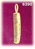 14K Gold Hair Comb Charm