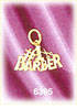 14k gold #1 barber charm