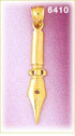 14K Gold Pen Charm