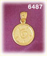14k gold happiness charm