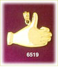 14K Gold Thumbs Up Charm