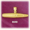 14K Gold Tobacco Cigar Charm