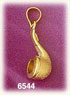 14K Gold 3D Smoking Pipe Charm