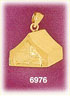 14Kt Gold Tent Charm