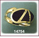 Intoxicating 14K Gold Onyx Ring
