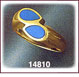 Timeless 14K Gold Turquoise Ring
