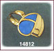 Dazzling 14Kt Gold Turquoise Ring