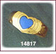 Exquisite 14K Gold Turquoise Ring