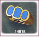 Inspiring 14K Gold Turquoise Ring