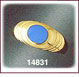 Charming 14K Gold Turquoise Ring