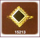 Ornate 14K Gold Onyx Ring
