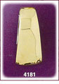 14Kt Gold Triangle Slide
