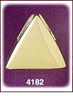 Triangle 14Kt Gold Slide